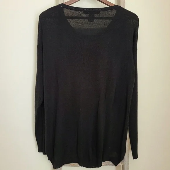 89th & Madison Black & Rose Gold Sweater - Picture 2 of 6